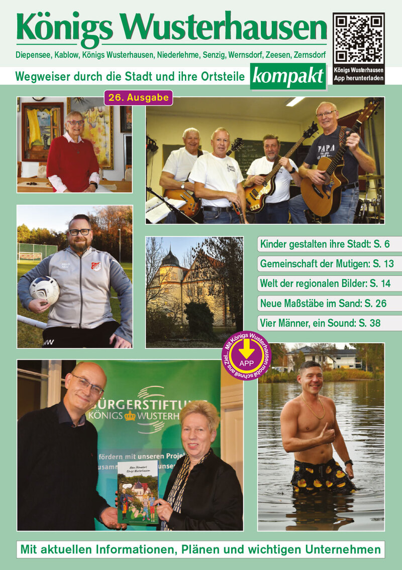 Broschüre 2025/26 erschienen, Königs Wusterhausen Broschüre 2025/26 erschienen, Königs Wusterhausen